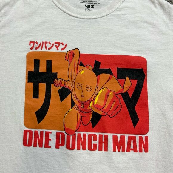 One Punch Man Saitama Punch Pose Short Sleeve T-Shirt size Small - Picture 7 of 7